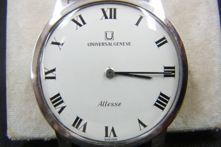 ユニバーサル・ジュネーブ(UNIVERSAL GENEVE)時計修理