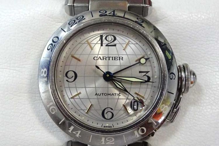 カルティエ　パシャ GMT 