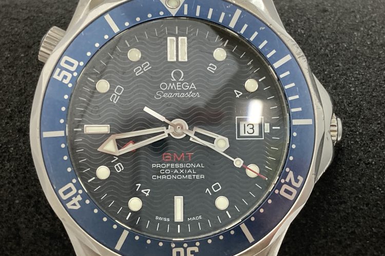オメガ　シーマスター 300ｍ GMT CO-AXIAL